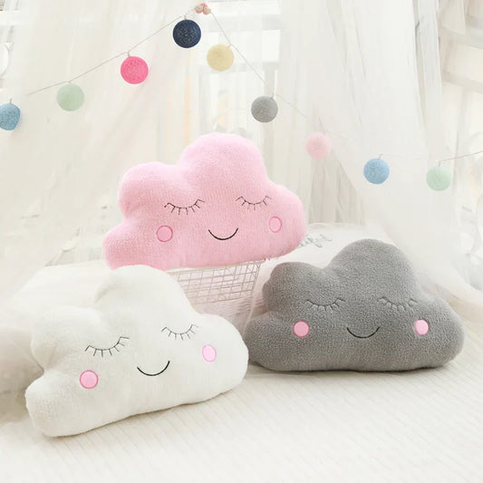 Floroux Ensemble de câlins - Jouets en peluche doux en forme de nuage, d'étoile et de lune