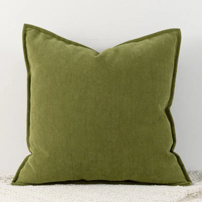 ChenilleCozy – Housse de coussin simple pour la décoration de la maison et de la chambre