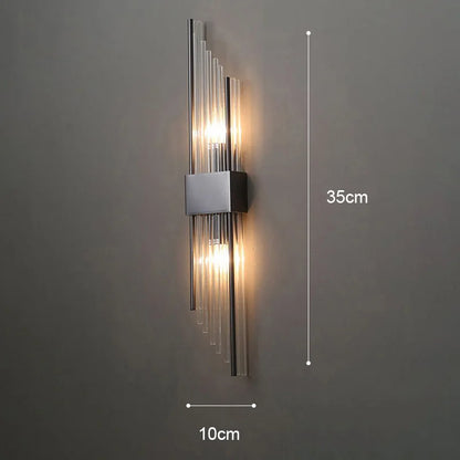 Floroux Elegant LED Wall Sconce | Luxurious Gold Design | Chic Wall Lighting