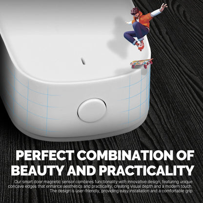 Capteur de Fenêtre Porte Portail Intelligent Tuya ZigBee - Contrôle WiFi via les applications SmartLife Google Alexa