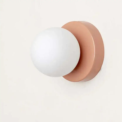Applique LED Macaron colorée 10/12 cm