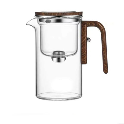 TeaMagnet - Théière en Verre avec Filtration Séparée
