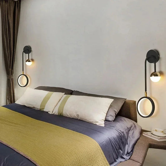 Floroux - Applique murale élégante avec un design LED innovant pour toute ambiance
