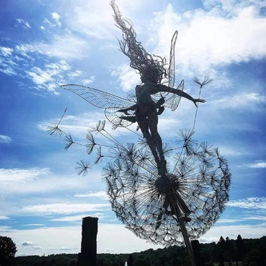 Angel Enchanting Fairy Garden Sculptures Décoration de Jardin
