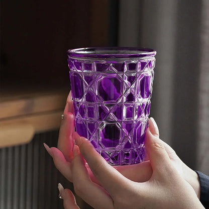 Carnaval emboutissage tournesol verre à jus