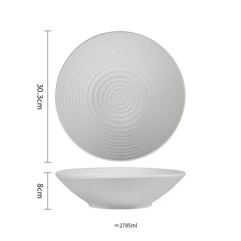 Bol à fruits en céramique luxueux - Fini mat moderne