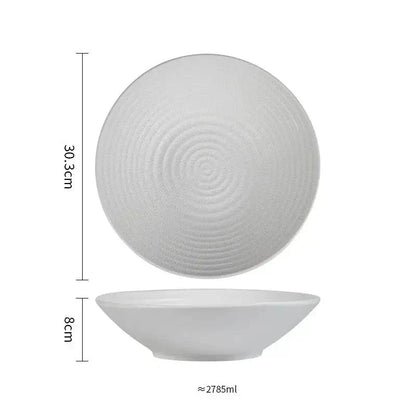 Bol à fruits en céramique luxueux - Fini mat moderne