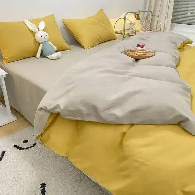 DuoDrape - Housse de couette réversible pour un confort moderne