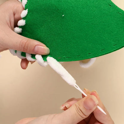 Kits de bricolage DIY pour l'arbre de Noël des enfants - Décorations faites à la main amusantes et jouets en puzzle pour les cadeaux de vacances