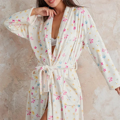 BlossomWrap – Robe d'intérieur chaleureuse