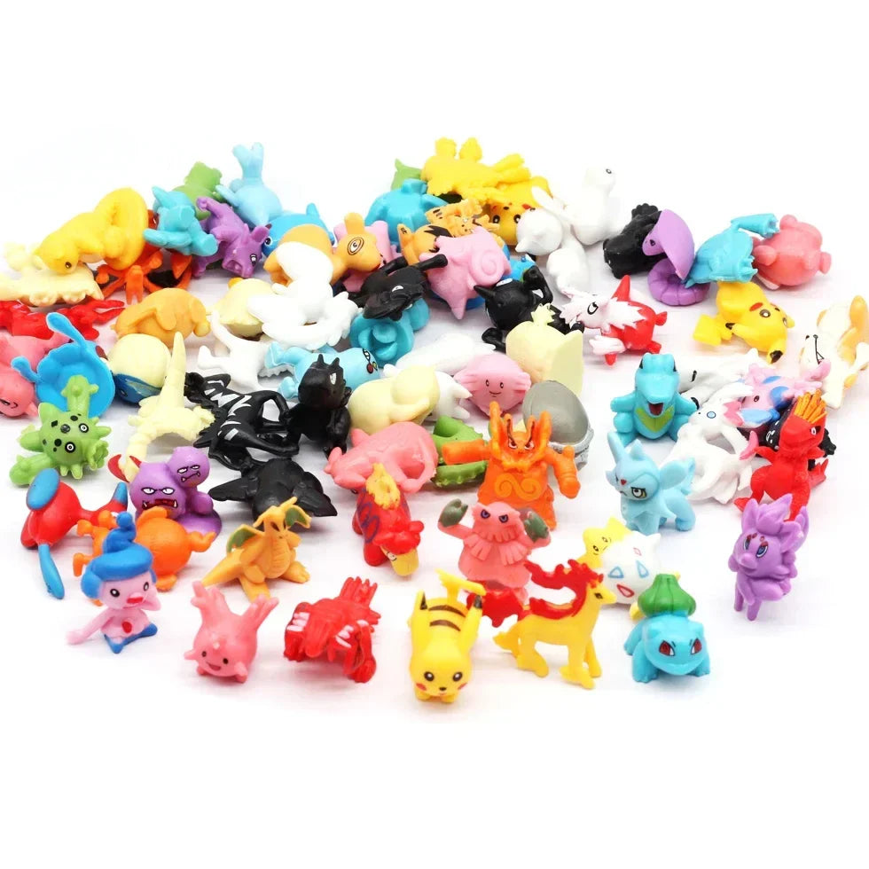 Calendrier de l'Avent Kawaii Pikachu - 24 figurines en PVC Anime pour enfants, ensemble cadeau de vacances