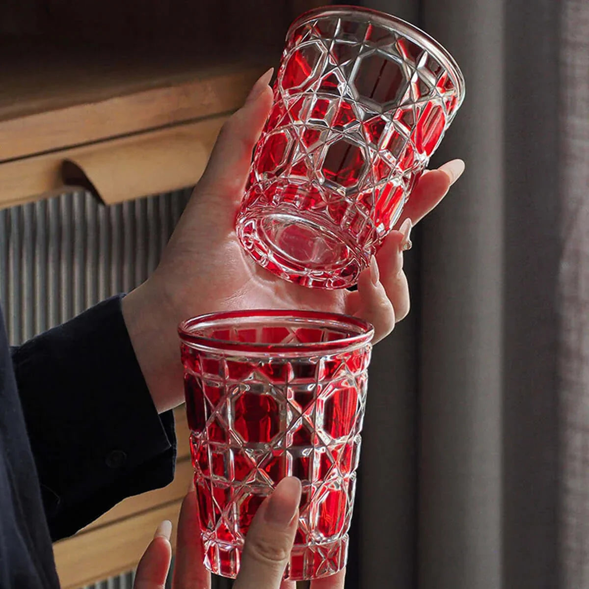 Carnaval emboutissage tournesol verre à jus