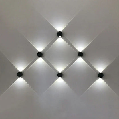 Applique Murale en Aluminium Floroux