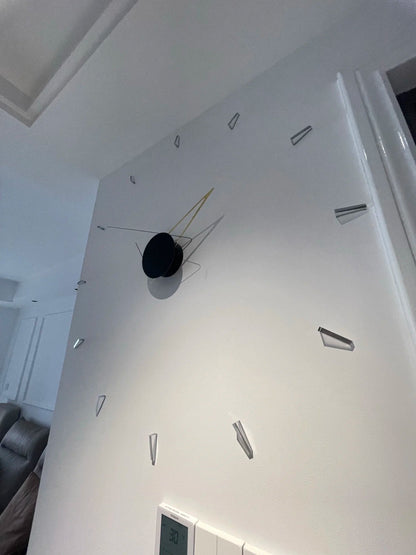 ModernArt Horloge - Horloge Murale Silencieuse pour Minimalisme