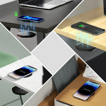 ChargeNest - Solution de charge sans fil sous la table