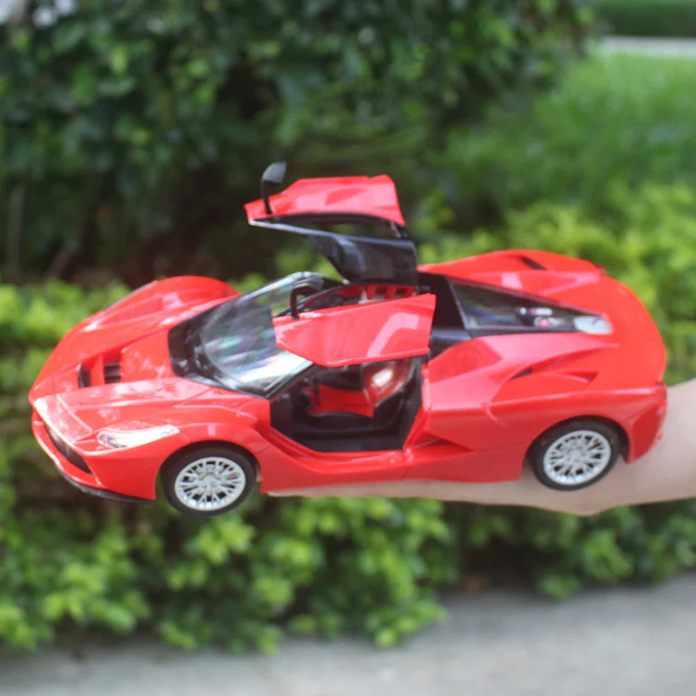 Voiture électrique télécommandée avec portes s'ouvrant - Cadeau amusant pour enfants, garçons et filles