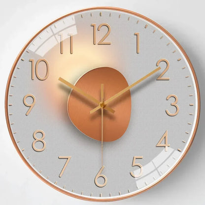 Floroux Horloges murales SilentTime - Design classique et élégant