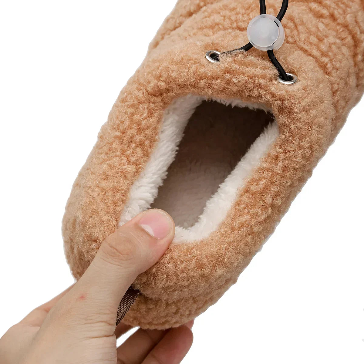 CloudWalk Chaussons - Chaussons en peluche élégants antidérapants pour un confort ultime en hiver