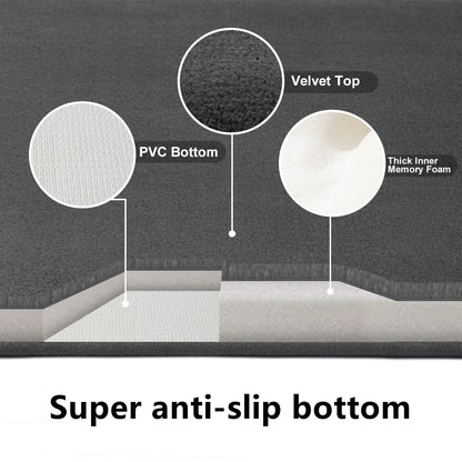 Tapis ÉpongeMax – Tapis de Bain Super Absorbant et Antidérapant en Velours de Corail