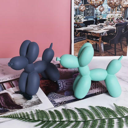 Floroux decorative resin figurine for dog | Nordic style | Decoration for living room and children's room | Gift idea