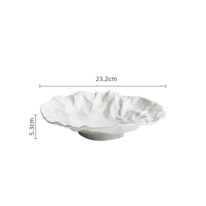 Bol Floroux Design | Elegant Wave Structure | Stylish Table Decoration