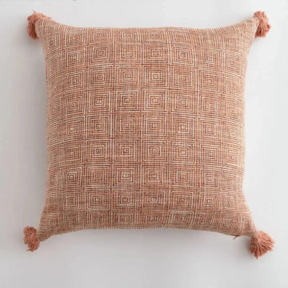 Elegance Loft Housse de coussin - Housse de coussin avec des franges ludiques pour tout intérieur