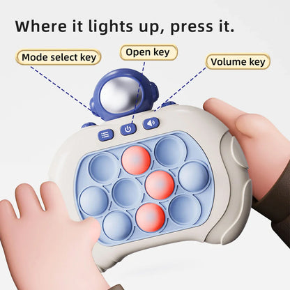 Console de jeu de puzzle de décompression Speed Push - Jouet de compression engageant pour les adolescents et les adultes, développe la coordination et les compétences en résolution de problèmes