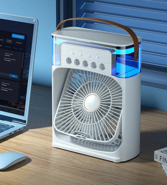 Floroux Mist Fan | Portable Air Cooler | Perfect for Home and Travel