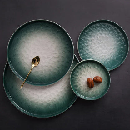 Floroux Design Gradated Plate | High-Quality Dinner Plates | Modern Gradated Design