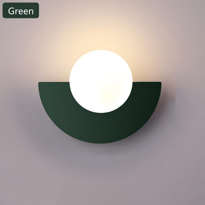 Floroux Half-Circle Wall Sconce Nordic | Modern Design | LED Lighting | Energy Saving