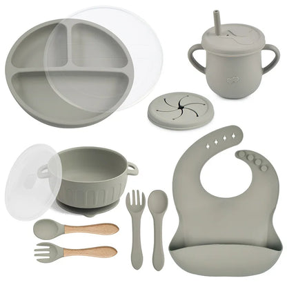 BabyCare Set - Ensemble de vaisselle pour enfants 10 pièces sans BPA