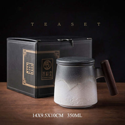 Tasse traditionnelle avec couvercle