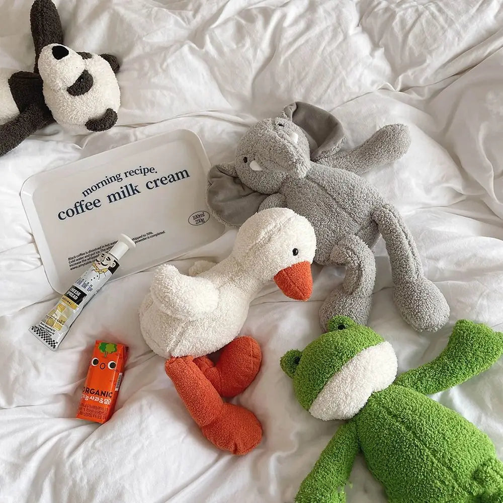 Floroux - Jouet en peluche animal pour enfants avec un design mignon