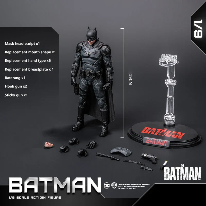Fondjoy Figurine d'Action Batman Échelle 1/9 - Édition Deluxe Collection, Cadeau d'Anniversaire Parfait pour Garçons, Hommage au 85ème Anniversaire