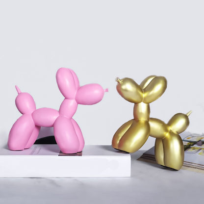 Floroux decorative resin figurine for dog | Nordic style | Decoration for living room and children's room | Gift idea