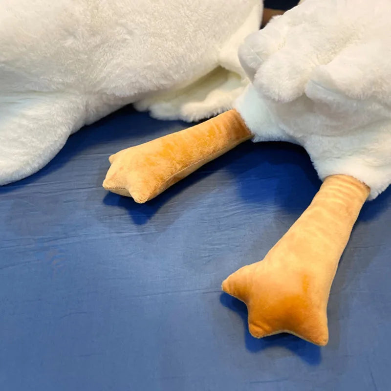 Coussin en peluche canard câlin - coussin doux de 19,6 pouces pour enfants, cadeau d'anniversaire idéal, jouet de confort unisexe