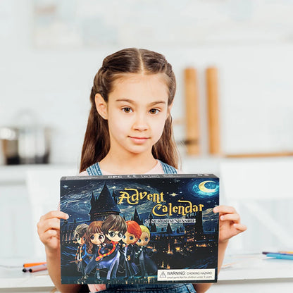Calendrier de l'Avent Harry Potter 24 Jours - Boîte de Surprise Modèles Jouets & Figurines pour le Fun de Noël