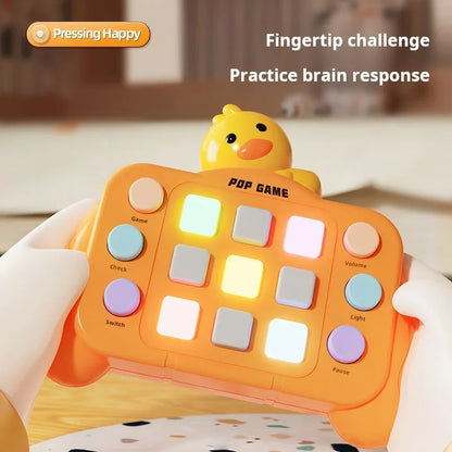 Console de jeu de puzzle de décompression Speed Push - Jouet de compression engageant pour les adolescents et les adultes, développe la coordination et les compétences en résolution de problèmes