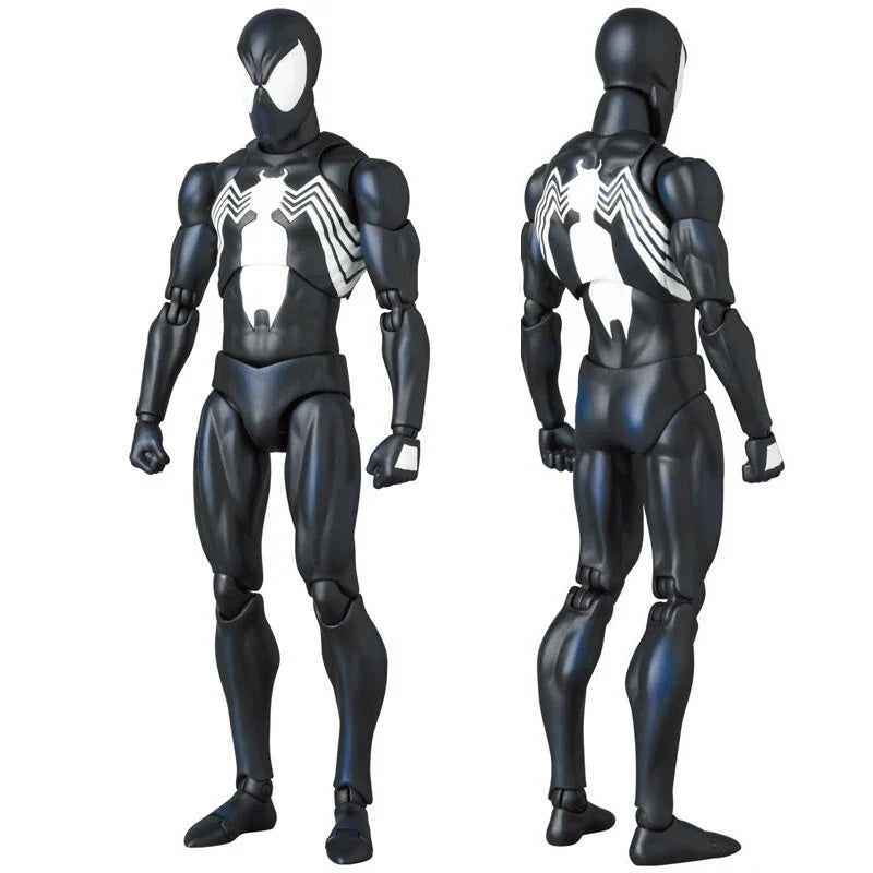 CT Figurines d'action Spider-Man et Venom à l'échelle 1/12 - Figurines de modèle collectible de 6 pouces pour les fans d'anime, sortie Mafex 147