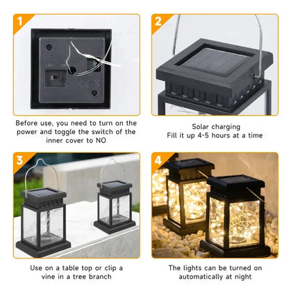 Floroux - Lampes solaires d'extérieur
