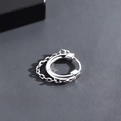 ChainHoops Boucles d'oreilles - Boucles d'oreilles élégantes tendance