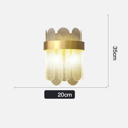 LuxCristal – Applique Murale LED en Cristal Nordique