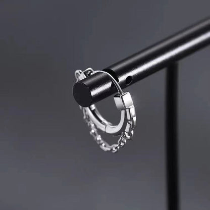ChainHoops Boucles d'oreilles - Boucles d'oreilles élégantes tendance