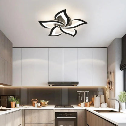 AcrylicAura – Lampe suspendue moderne avec télécommande