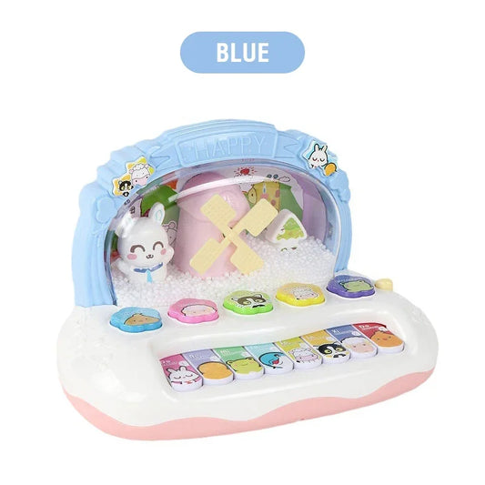 Piano électronique pour enfants avec sons d'animaux et lumières - Jouet musical éducatif pour les enfants de 3 ans et plus, parfait cadeau d'anniversaire