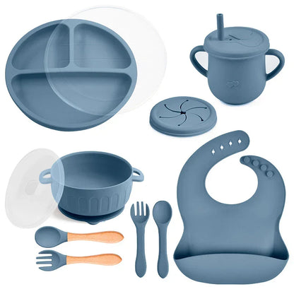 BabyCare Set - Ensemble de vaisselle pour enfants 10 pièces sans BPA