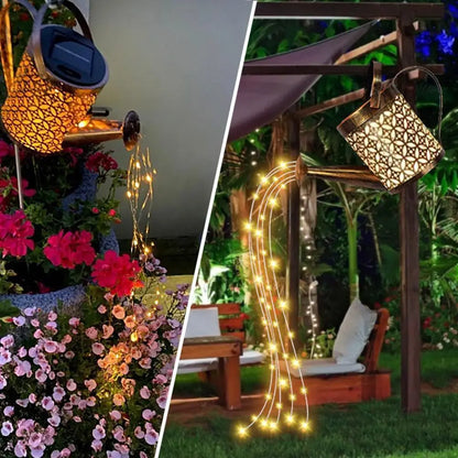 Cascade – Arrosoir illuminé à énergie solaire