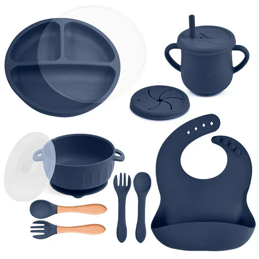 BabyCare Set - Ensemble de vaisselle pour enfants 10 pièces sans BPA