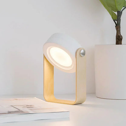 CompactGlow – Élégante Lampe de Bureau LED Pliable pour la Maison et en Déplacement