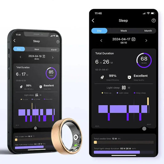 BagueSante - Bague intelligente étanche avec mode multi-sport